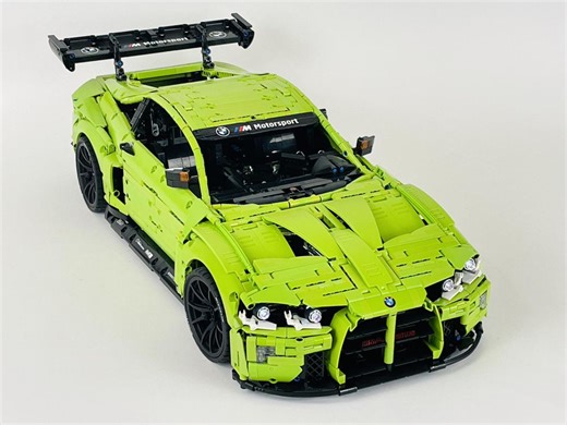 LEGO MOC-167189 BMW M4 GT3 - LIME VERSION (Technic 2023)