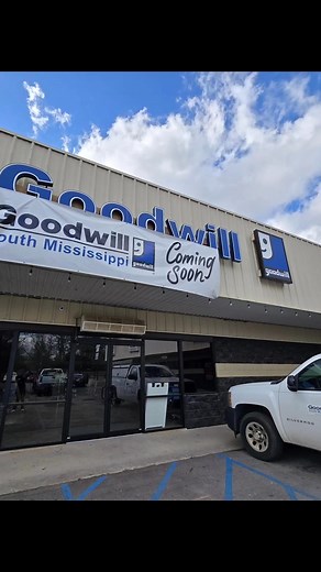 Another sneak peek into our Wiggins store 👀 Mark your calendars for February 20th! First 50 people in the door get a swag bag and a chance to win one of two $100 gift cards! 💚💙 | Goodwill Industries Of South Mississippi