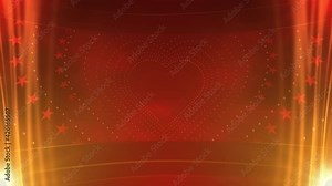Abstract red moving Background in Loop, ideal for presentations or data show, data charts and information lists, for stage design, TV show, editors and VJs for led screens or fashion show.