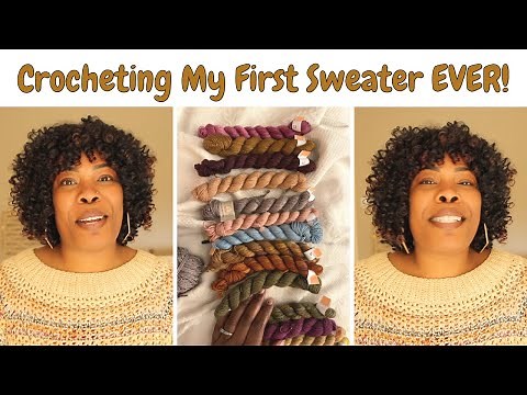 I crocheted my very first sweater in 23 DAYS using mini skeins // Rhinebeck 2022