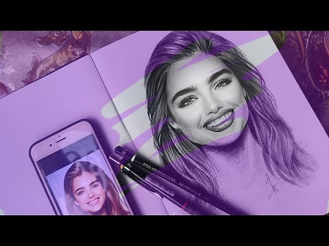 Realistic Face Drawing: the secret you need to know| fast drawing