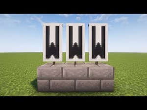 How To Make W Letter Banner In Minecraft | Minecraft Alphabets Banner