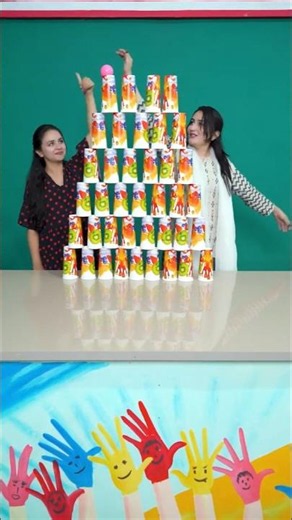Paper Cup Tower Game Challenge | Win Cash Prize! 💸