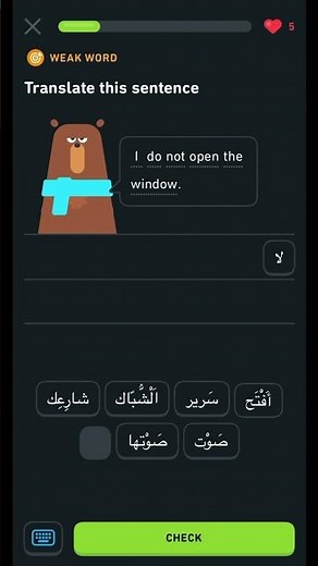 Learn Arabic with Duolingo #Arabic #duolingo