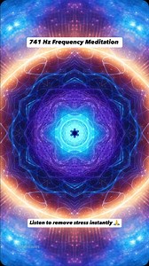 3.5K views · 117 reactions | 741 Hz Frequency Meditation  Download all frequency pure tones in bio  #meditation #meditationmusic #mentalhealth #frequency #741hz | 5D Waves | Facebook