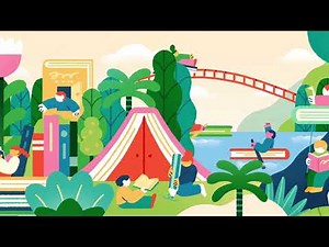 Animated Education Background Video