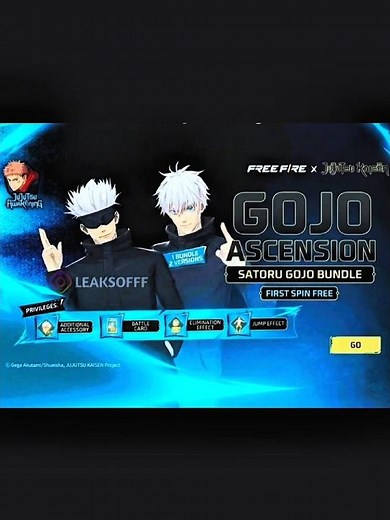 FREE FIRE X JUJUTSU KAISEN EVENT 🔥 | OB UPDATE #freefirenewevent #freefire #freefirexjujutsukaisen