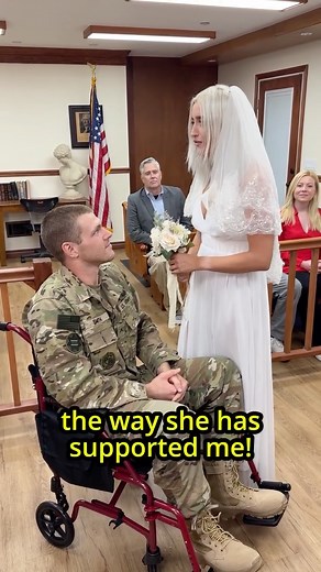Soldier walks for the first time on his wedding day to brides surprise! 🥹 #surprise #wedding #couplegoals #fblifestyletyle 🎬 This video was produced by Network Media and Jamie and Blake | Comedy Tomorrow Tragedy Tonight