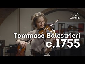 Tommaso Balestrieri Violin, Mantua c.1755 | Rare Italian Violin | Amorim Fine Violins Cremona