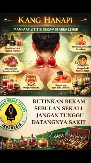 Manfaat Bekam di Leher untuk Kesehatan