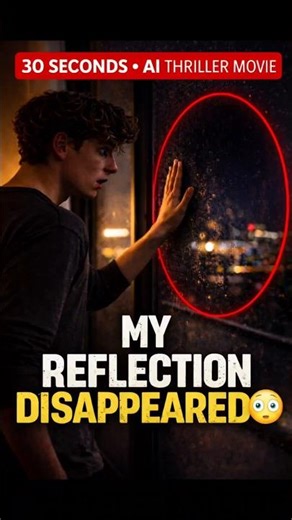 The Reflection... 😱 30 seconds AI Thriller Movie