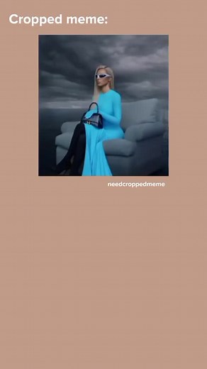 Kim Kardashian Meme: Girl with Sunglasses Sitting in a Stormy Background