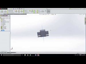 Mirror feature - solidworks 2015 - video 58