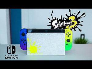 Nintendo Switch OLED Splatoon 3 Special Edition Unboxing!
