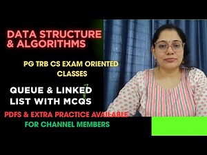 🚨 PGTRB 2025 – Queue & Linked List Concepts + Important MCQs | Last-Minute Boost!