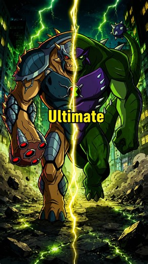 Why Do Ultimate Aliens Look Different in Omniverse? #benten #humungousaur #ultimatrix
