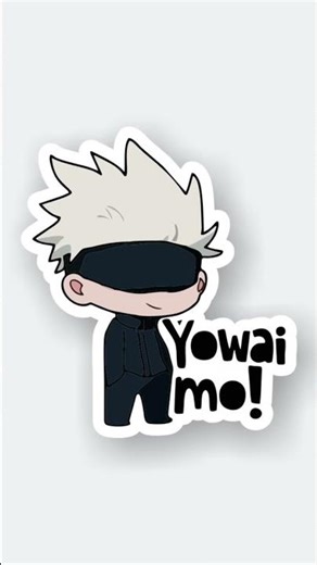 Gojo say you yowai mo 😏