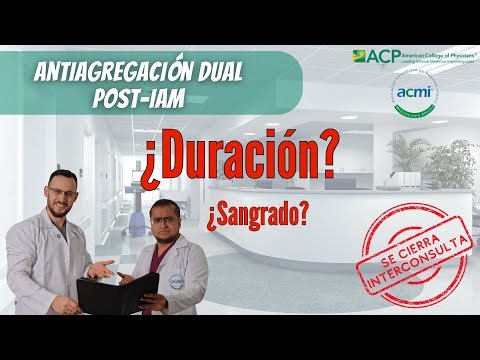 Antiagregación post Infarto #SeCierraInterconsulta