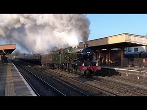 GWR No. 7029 Clun Castle in action in the pre-Covid year of 2019 - all in glorious 4K