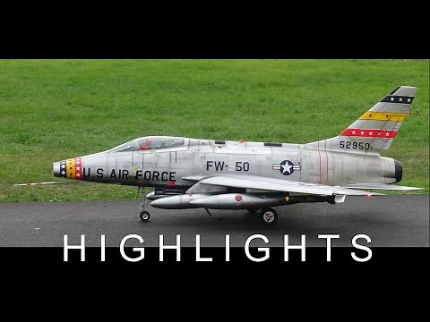 HIGHLIGHTS F-100D SUPER SABRE & LOCKHEED F-104 STARFIGHTER