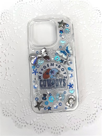 Dallas Cowboys iPhone 14 Pro Case – Rhinestone Football Theme - Etsy