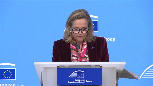 President Nadia Calviño gives an overview of the EIB Group's activities and impact in 2025, and an outlook on the EU bank’s 2026 priorities, including climate, competitiveness and innovation, as well as security and defence, cohesion and our support for Ukraine. | European Investment Bank