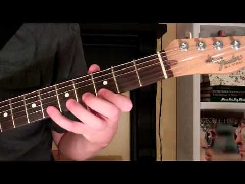 How to play the G Blues scale on guitar lesson