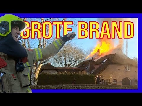 Big Fire - VOLUNTEERS DUTCH FIREFIGHTERS -
