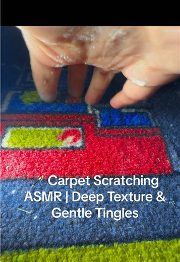 Carpet Scratching ASMR | Deep Texture & Gentle Tingles