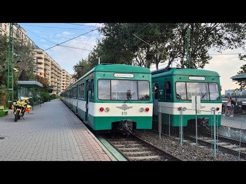 MÁV-HÉV Budapest | Mitfahrt in der kompletten H7 von Boráros tér bis Csepel im MXA