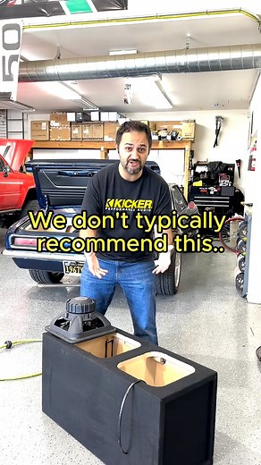 109K views · 796 reactions | No Way.. Dual 12" ROUND Sub Box Turned Into SQUARE Enlcosure?! Yes .. we made this box fit L7s  Ok, so we don't recommend modifying a pre-fab box ... But we did it any way Lol. | Hi-Tech Car Audio | Facebook