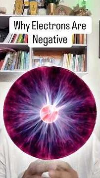 Why Electrons Are Negative #Electron #Physics #sciencefacts #shorts