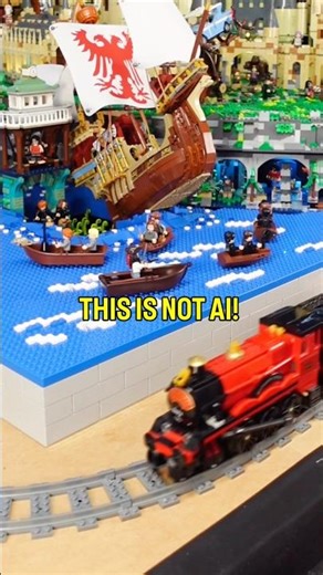 This is not AI! How are these Harry Potter boats moving?