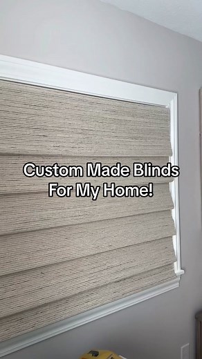 The prettiest custom blinds for my home 🥰 #selectblinds#selectblindsreview#customblinds#customhome#blackoutcurtains#curtains#customcurtains#windowtreatments