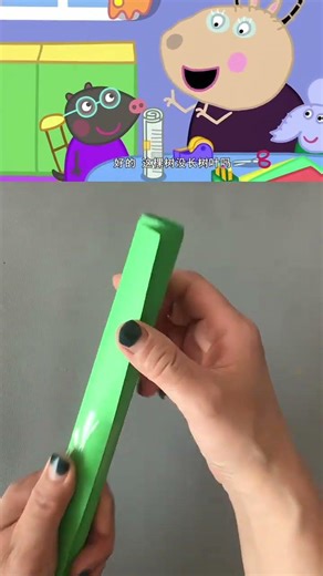 Spring Craft Fun: DIY Paper Tree with Peppa Pig