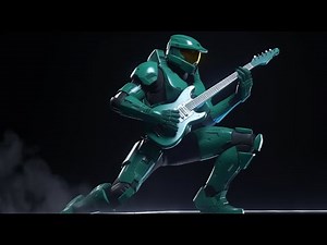 Master Chief teaches you how to play that cool halo riff on guitar