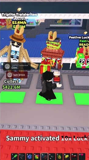 OPENING LUCKY BLOCKS DURING THE EVENT WALKTHROUGH! Sammy's New Year Event - Roblox Steal a Brainrot