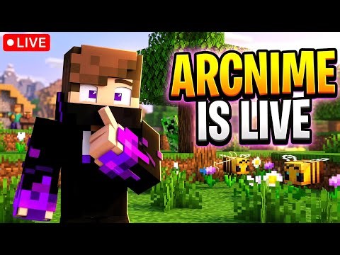 Minecraft LIVE 🔴 - Arcnime Is Live #minecraft
