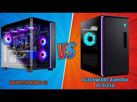 Which gaming PC should you buy in 2026? Skytech King 95 VS Alienware Aurora ACT1250 gaming pc