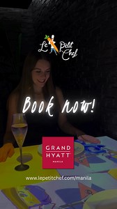 🎉 Manila’s most magical dinner show – Le Petit Chef is now live at Grand Hyatt Manila! | Le Petit Chef