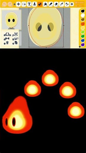 How to make Fire Snake from Super Mario #firesnake #supermario