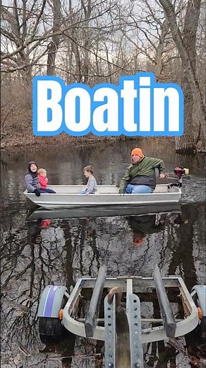 Out for a rip on the pond | 10ft Jon boat