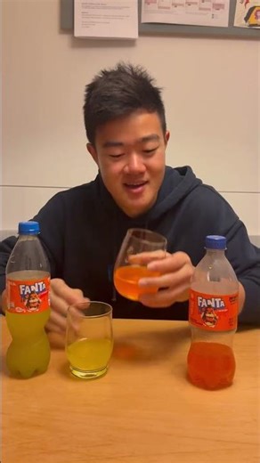 American and German Fanta Taste Test