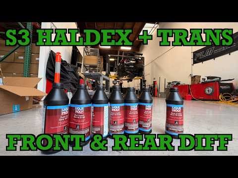 Servicing the Entire Audi S3 Drivetrain… Here’s What’s Involved