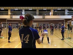 第68回富士市インディアカ協会大会 女子 天間対鷹岡