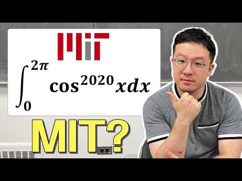 This MIT Integral Seems Tough But