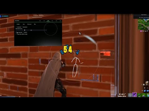 Shooting Through Walls With Cheats On Fortnite ( HackerWare Rage Cheat)