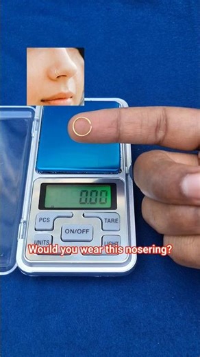 Nose ring / nosering / adjustable Nosering #gold #shorts #nath