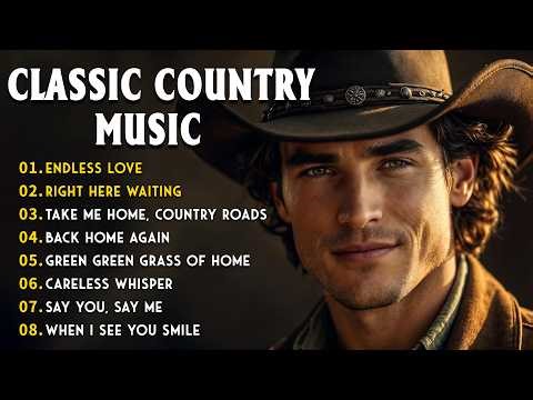 Right Here Waiting, Endless Love - Classic Country Cover | Timeless 60s 70s 80s