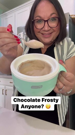 24K views · 91 reactions | Chocolate Frosty, anyone?  This recipe is...
